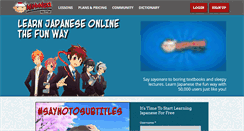 Desktop Screenshot of nihongomaster.com